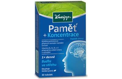 Kneipp Память и концентрация, 60 капсул